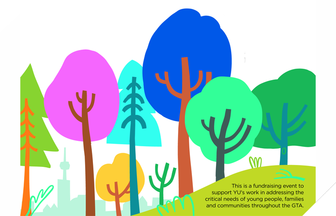 Colourful graphic trees